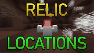 Relic Locations Guide Spiders Den Area Hypixel Skyblock [upl. by Akirea789]