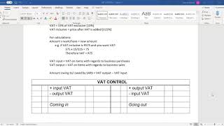 Accounting VAT [upl. by Skerl153]